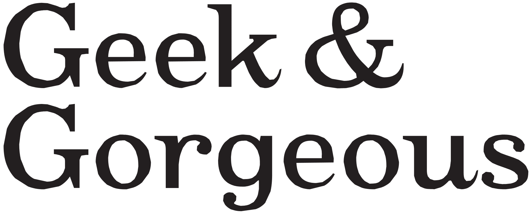 Logo de Geek & Gorgeous