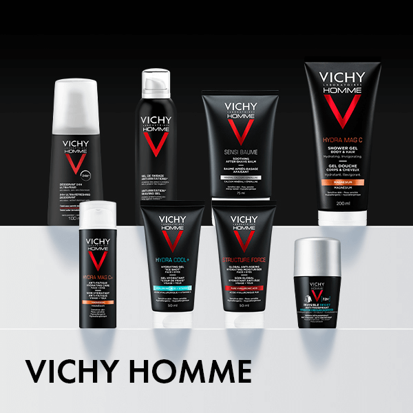 VICHY – Homme Produits.
