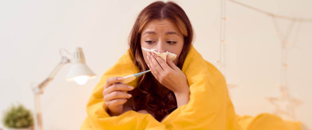 Grippe (Influenza) -Symptome erkennen und behandeln