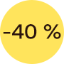 Profitez de réductions jusqu’à -40 %