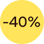 Geniet van kortingen tot -40%