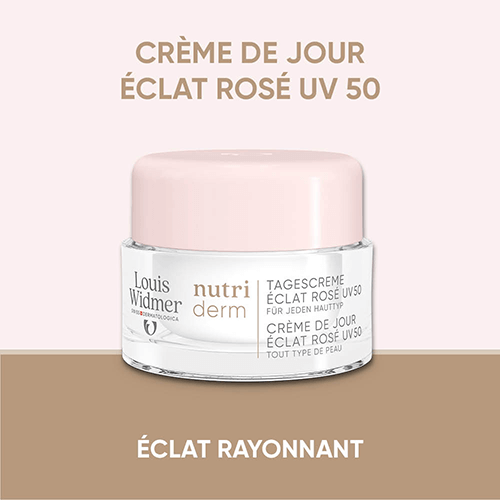 Crème de jour éclat rosé UV 50