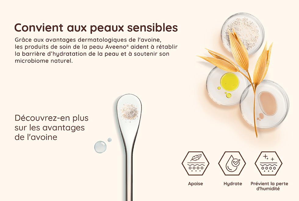 Convient aux peaux sensibles
