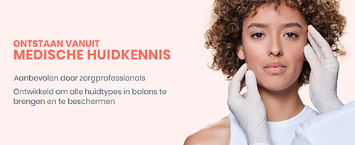 ONTSTAAN VANUIT MEDISCHE HUIDKENNIS - Aanbevolen door zorgprofessionals. Ontwikkeld om alle huidtypes in balans te brengen en te beschermen.