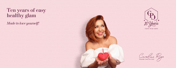 Ten years of CENT PUR CENT - ten years of easy healthy glam! Made to love yourself by Carolina Riya, Founder of CENT PUR CENT