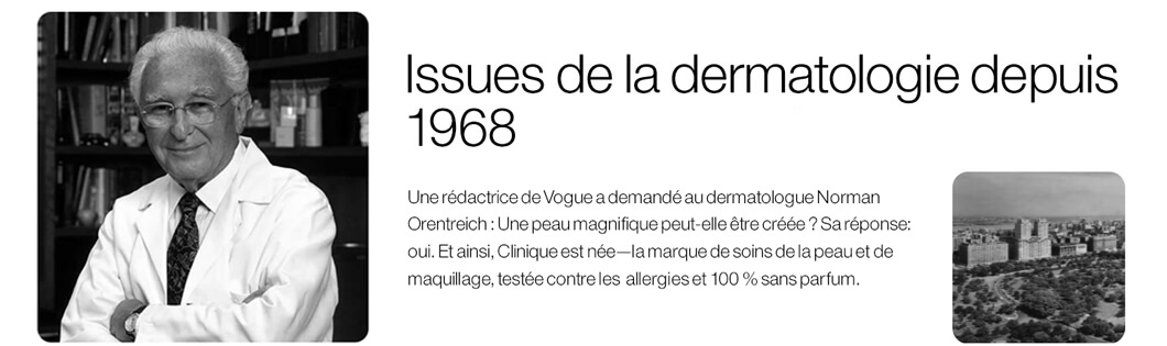 Issues de la dermatologie depuis 1968