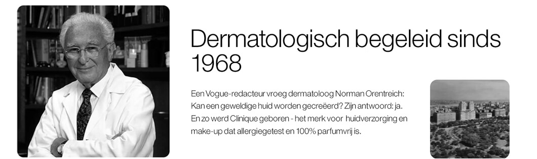 Dermatologisch begeleid sinds 1968