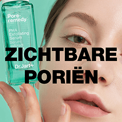Zichtbare porien