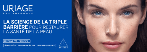 URIAGE EAU THERMALE:
LA SCIENCE DE LA TRIPLE BARRIERE POUR RESTAURER LA SANTE DE LA PEAU