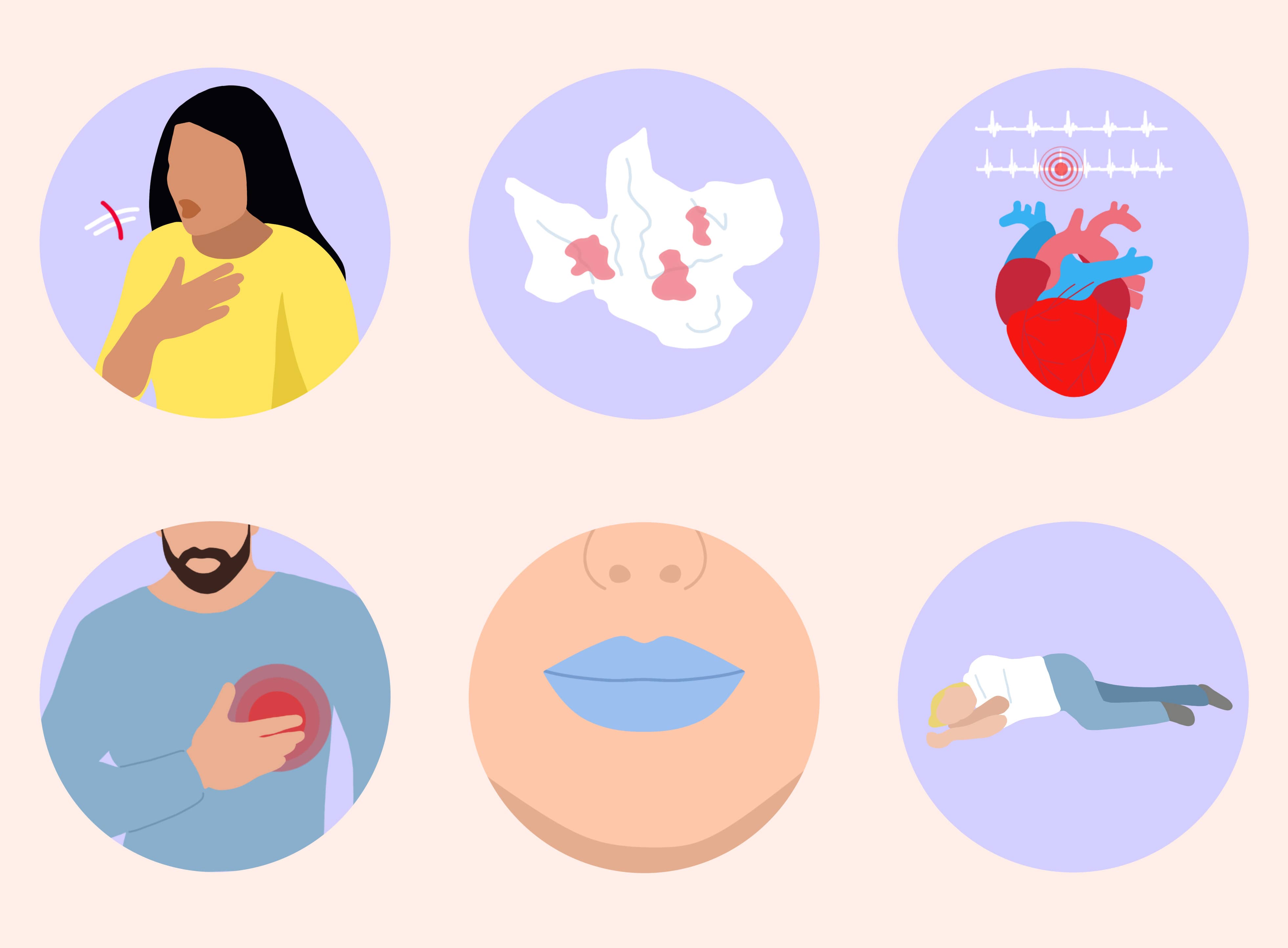 embolie pulmonaire symptomes